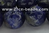 CSO639 15.5 inches 20mm round sodalite gemstone beads wholesale