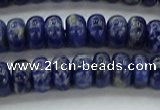 CSO652 15.5 inches 5*8mm rondelle sodalite gemstone beads