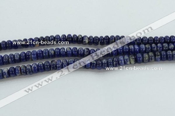 CSO652 15.5 inches 5*8mm rondelle sodalite gemstone beads