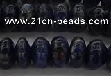 CSO654 15.5 inches 7*12mm rondelle sodalite gemstone beads