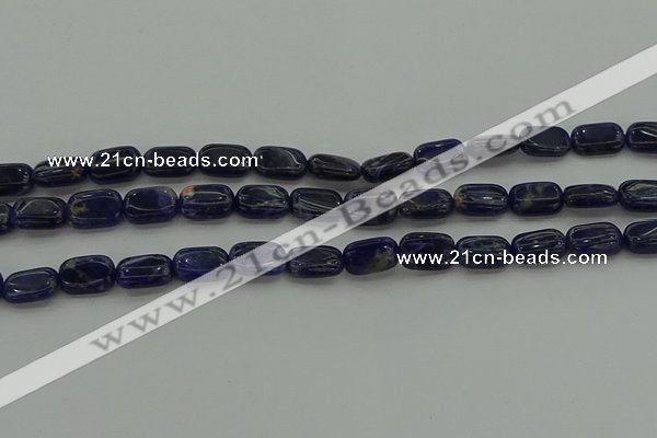 CSO695 15.5 inches 8*12mm rectangle sodalite gemstone beads