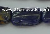 CSO700 15.5 inches 18*25mm rectangle sodalite gemstone beads