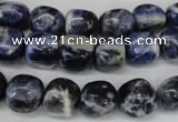 CSO86 15.5 inches 10*12mm nuggets sodalite gemstone beads