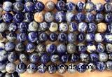 CSO958 15 inches 10mm round orange sodalite gemstone beads