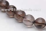 CSQ14 A grade 10mm round natural smoky quartz beads Wholesale