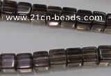 CSQ241 15.5 inches 8*8mm cube grade AA natural smoky quartz beads