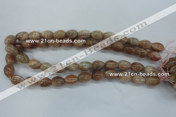 CSS248 15.5 inches 12*16mm teardrop natural sunstone beads