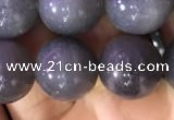 CSS318 15.5 inches 12mm round black sunstone gemstone beads