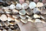 CSS438 15.5 inches 18mm twisted coin sunstone beads wholesale