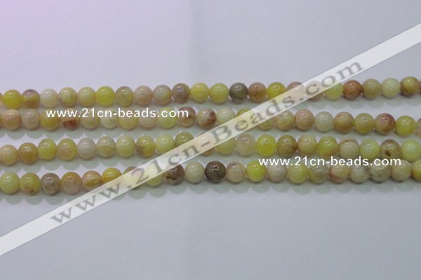 CSS601 15.5 inches 6mm round yellow sunstone gemstone beads