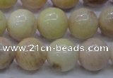 CSS606 15.5 inches 16mm round yellow sunstone gemstone beads