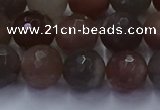 CSS644 15.5 inches 12mm faceted round sunstone gemstone beads wholesale