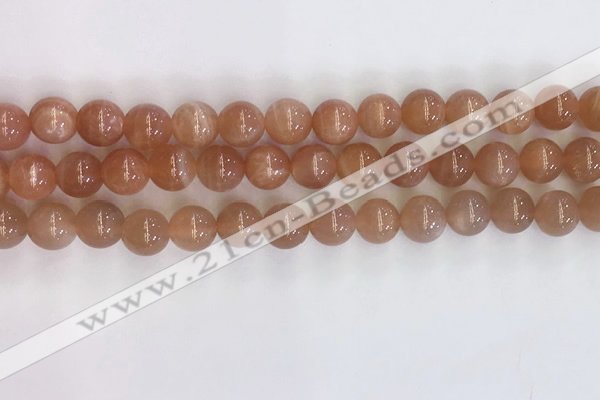 CSS705 15.5 inches 8mm round natural golden sunstone beads