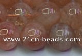 CSS716 15.5 inches 11mm round natural golden sunstone beads