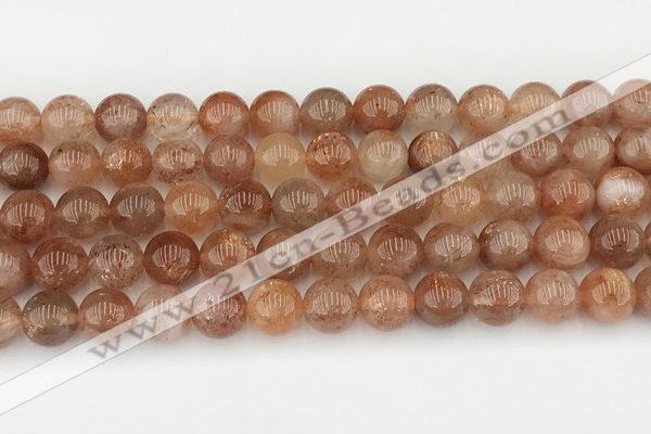 CSS754 15.5 inches 10mm round golden sunstone beads wholesale