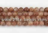 CSS756 15.5 inches 12mm round golden sunstone beads wholesale