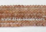 CSS761 15.5 inches 6mm round golden sunstone beads wholesale