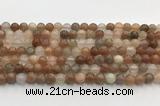 CSS770 15.5 inches 6mm round sunstone gemstone beads wholesale