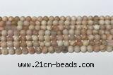 CSS780 15.5 inches 6mm round sunstone gemstone beads wholesale