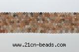 CSS783 15.5 inches 4mm round sunstone gemstone beads wholesale