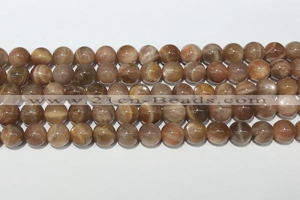 CSS786 15.5 inches 10mm round sunstone gemstone beads wholesale