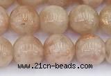 CSS792 15.5 inches 10mm round golden sunstone beads wholesale