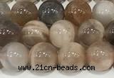 CSS806 15 inches 8mm round rainbow sunstone beads