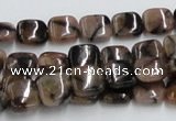 CST08 15.5 inches 10*10mm square staurolite gemstone beads wholesale