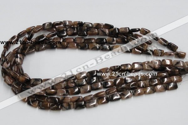 CST12 15.5 inches 8*12mm rectangle staurolite beads wholesale