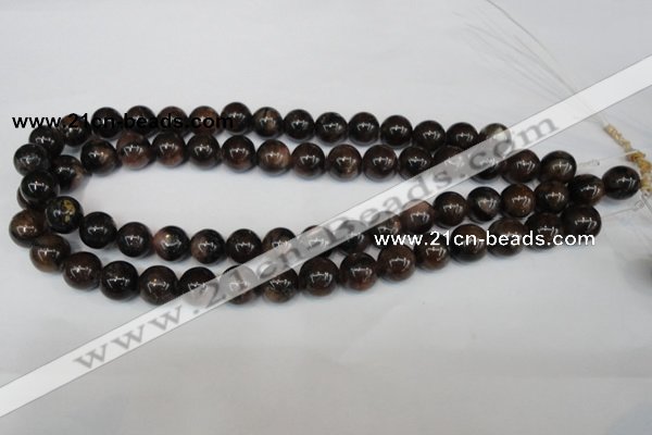 CST38 15.5 inches 12mm round staurolite gemstone beads wholesale