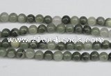 CSW01 15.5 inches 4mm round seaweed quartz beads wholesale