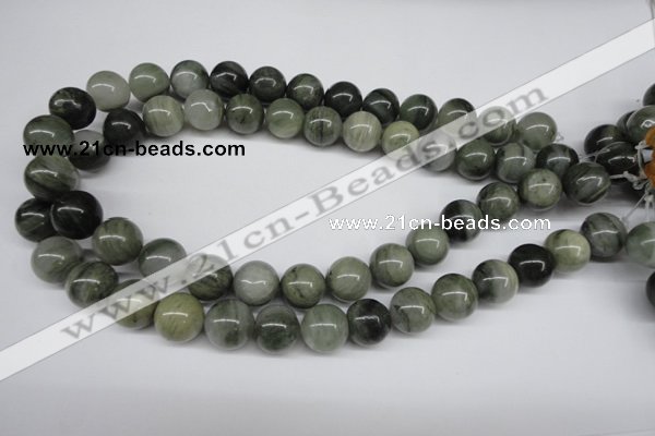 CSW06 15.5 inches 14mm round seaweed quartz beads wholesale