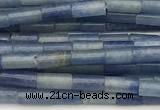 CTB1005 15 inches 2*4mm tube blue aventurine jade beads