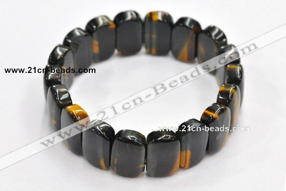 CTB19 7.5 inches 12*20mm tiger eye stretch bracelet wholesale