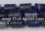 CTB200 15.5 inches 10*15mm tube lapis lazuli gemstone beads