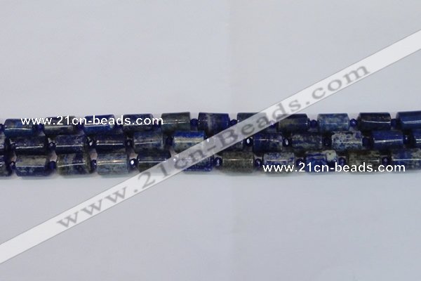 CTB200 15.5 inches 10*15mm tube lapis lazuli gemstone beads