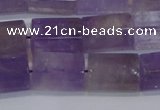 CTB204 15.5 inches 10*15mm faceted tube natural ametrine beads