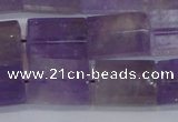 CTB214 15.5 inches 13*18mm faceted tube natural ametrine beads