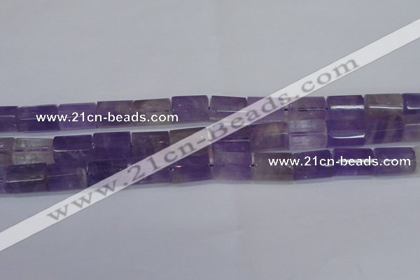 CTB214 15.5 inches 13*18mm faceted tube natural ametrine beads