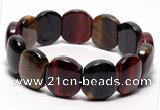 CTB25 7 inches 16*18mm tiger eye stretch bracelet wholesale