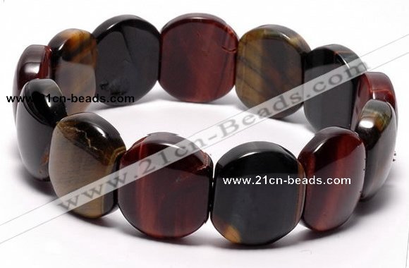 CTB25 7 inches 16*18mm tiger eye stretch bracelet wholesale