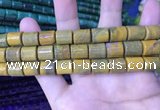 CTB258 15.5 inches 10*12mm tube natural ocean jasper beads