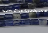 CTB306 15.5 inches 4*6mm tube sodalite beads wholesale