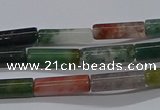 CTB314 15.5 inches 4*13mm tube Indian agate beads wholesale