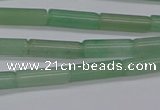 CTB326 15.5 inches 4*13mm tube green aventurine beads wholesale