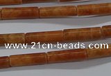 CTB336 15.5 inches 4*13mm tube tiger skin jasper beads wholesale