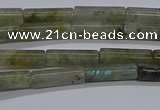 CTB353 15.5 inches 4*13mm tube labradorite beads wholesale