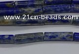 CTB356 15.5 inches 4*13mm tube lapis lazuli beads wholesale