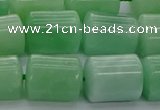 CTB520 15.5 inches 10*13mm triangle jade beads wholesale