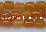 CTB703 15.5 inches 6*8mm tube pink aventurine beads wholesale